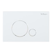 Кнопка смыва BelBagno SFERA BB014-SR-BIANCO, цвет-белый