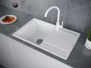 Смеситель для кухни Holstein, белый матовый, Ho212063-431(WH), Paulmark