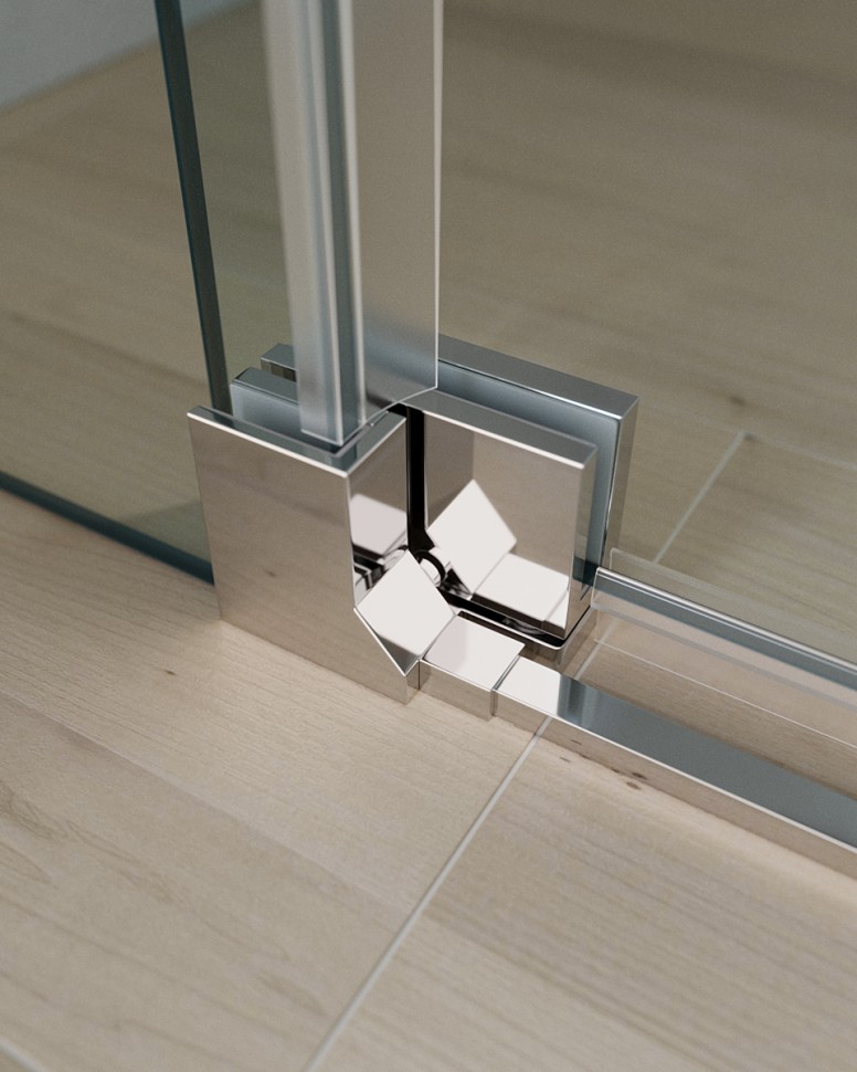 Душевой уголок CEZARES SLIDER-AH-2-90/100-100/110-C-Cr