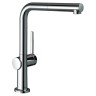 Смеситель для кухни Hansgrohe Talis M54 с выдвижным изливом, 1jet 72808000, хром