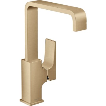 Смеситель для раковины Hansgrohe Metropol (32511140) бронза