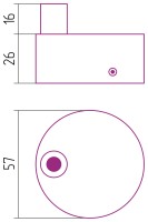 Короб скрытого подключения для ПС