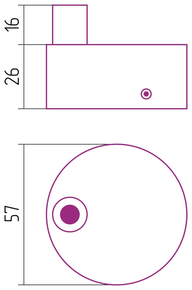Короб скрытого подключения для ПС