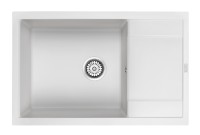 Мойка FLUGEN 60, IT-GRANIT, PM317850-WH, белый, 780х500 мм, Paulmark