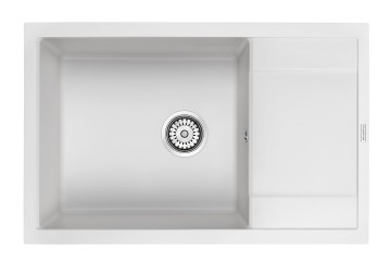 Мойка FLUGEN 60, IT-GRANIT, PM317850-WH, белый, 780х500 мм, Paulmark