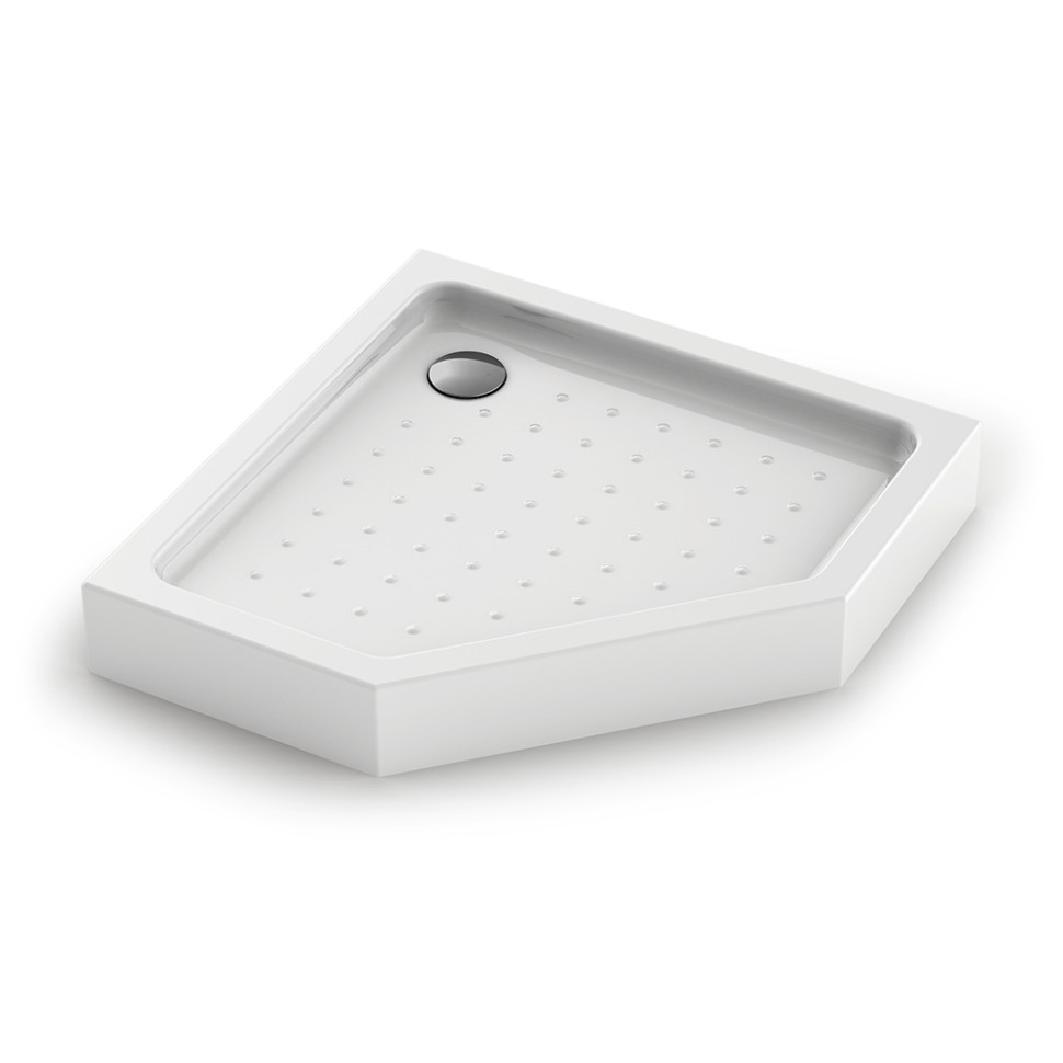 Душевой поддон Veconi Tezeo acrylic TZ-53, 800x800x150, акрил, белый