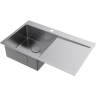 Кухонная мойка Omoikiri Akisame 86-L-IN нерж. сталь/нержавеющая сталь