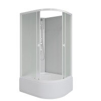 Душевая кабина Niagara Promo P90/80/40L/MT/BK (90х80х195) 4 места