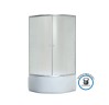 Душевой уголок Niagara Eco NG-006-14 (90х90х195) высокий поддон(39см),стекло матовое,2 места