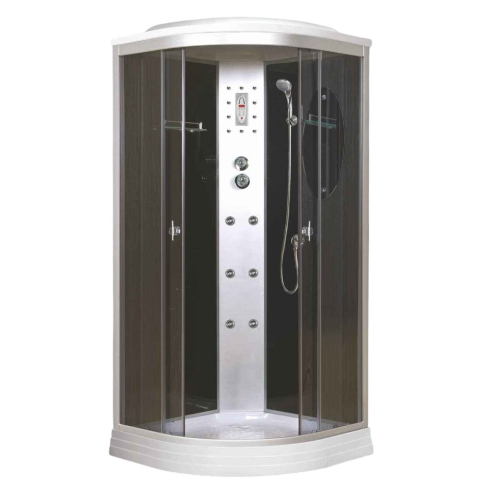 Душевая кабина Niagara Ultra NG-5012-01 (120х120х220) низкий поддон(16см),стекло тонированное,4 места