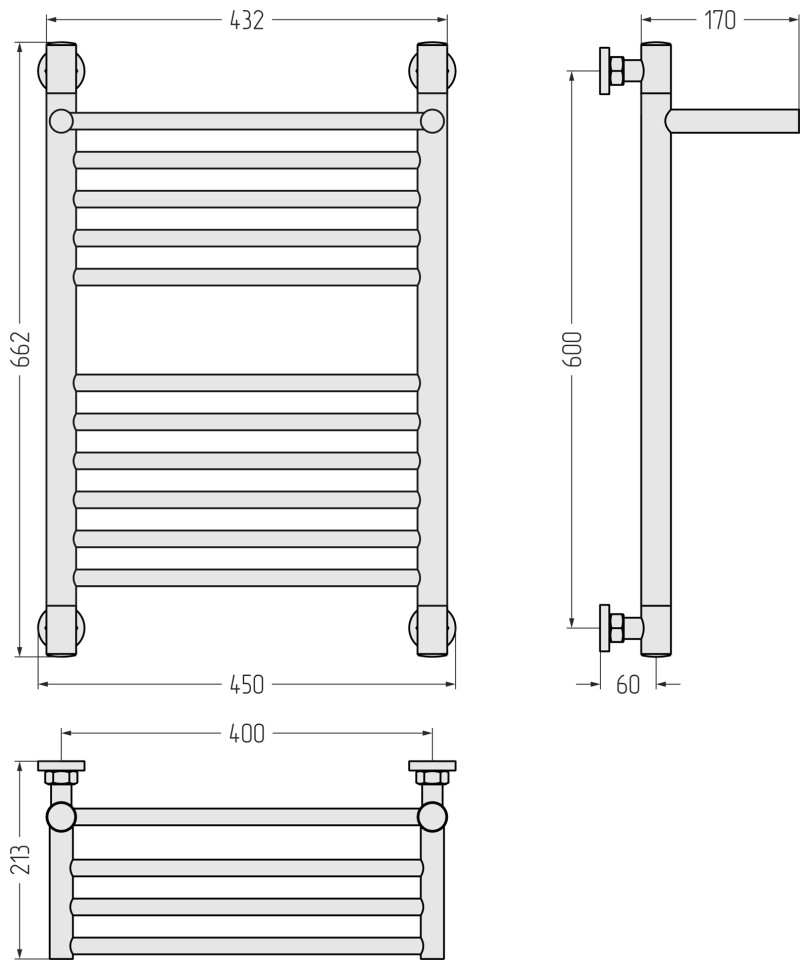 Богема с полкой+ 600х400