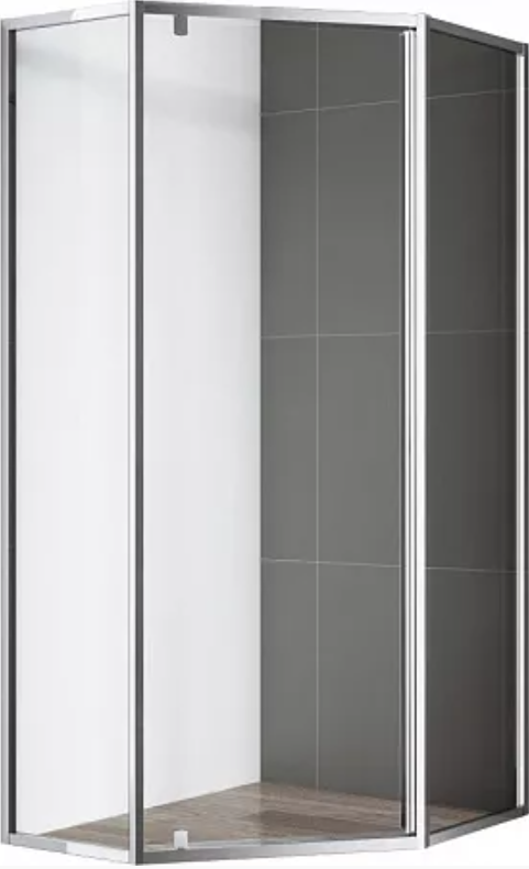 Боковая панель CEZARES ECO-O-100-FIX-C-Cr