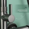 Душевая система Splenka для ванны и душа S221.24.09 Графит