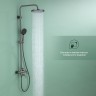 Душевая система Splenka для ванны и душа S221.24.09 Графит