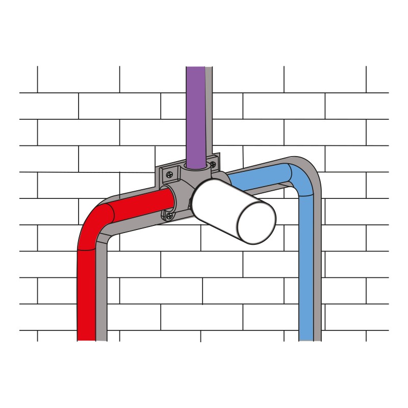 Смеситель встроенный с гигиеническим душем Timo Torne 4359/00SM хром
