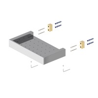 Полка Timo Petruma 15222/13 никель