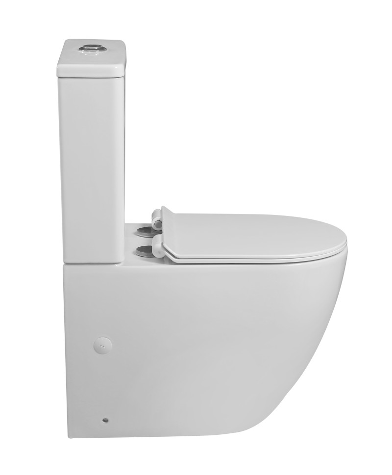 Унитаз-компакт MILLEAU Ferme MYL2055GW с микролифтом (белый глянец)