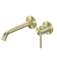 Смеситель ABBER Wasser Kreis 316 AF8112BG-M для раковины скрытого монтажа, брашированное светлое золото