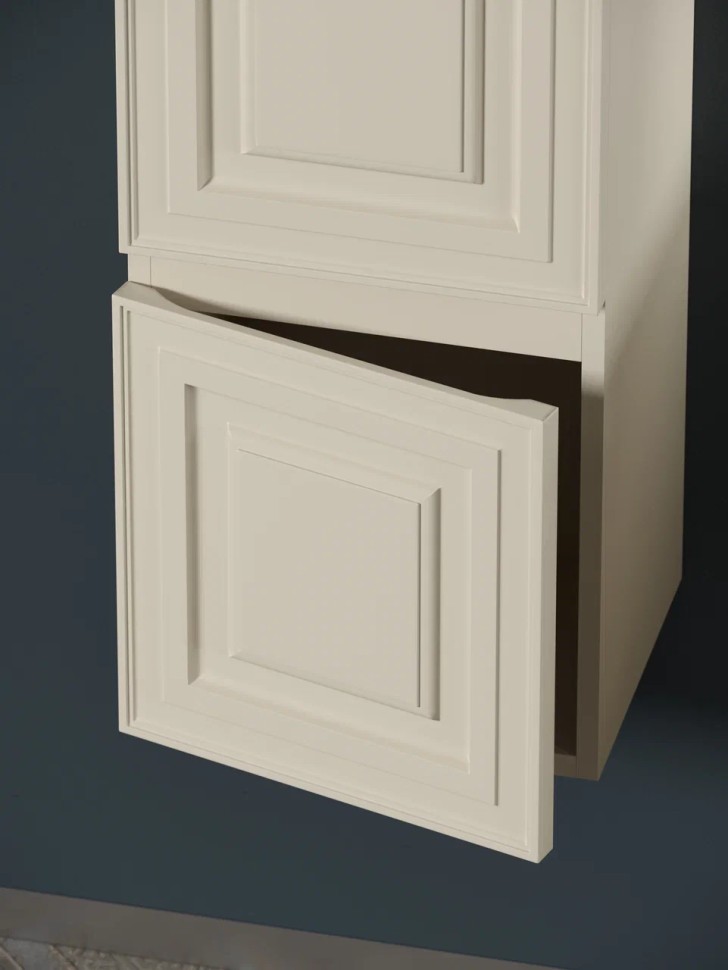 Шкаф-пенал SANCOS Very подвесной левый, Beige Soft , 350х300х1600 мм, арт. PVR35LCE