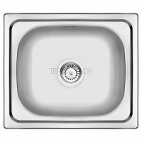 Стальная мойка, 1-чаша