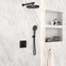 Душевой комплект VSFW-4I212MB встраиваемый, двухрежимный, черный