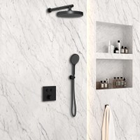 Душевой комплект VSFW-4I212MB встраиваемый, двухрежимный, черный