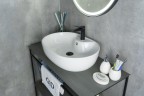 Раковина Gid N9163 51127 накладная белая 59x41x16