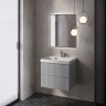AQM900160GM "S1" тумба под умывальник подвесная 60 см., цвет серый.