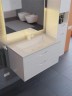 Тумба под раковину для ванной подвесная Uperwood Modul 75х44,4х55 см, белаяатовая