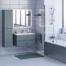 Тумба под раковину Uperwood Foster 90 см, серый графит
