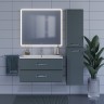 Тумба под раковину Uperwood Foster 90 см, серый графит