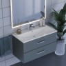Тумба под раковину Uperwood Foster 90 см, серый графит