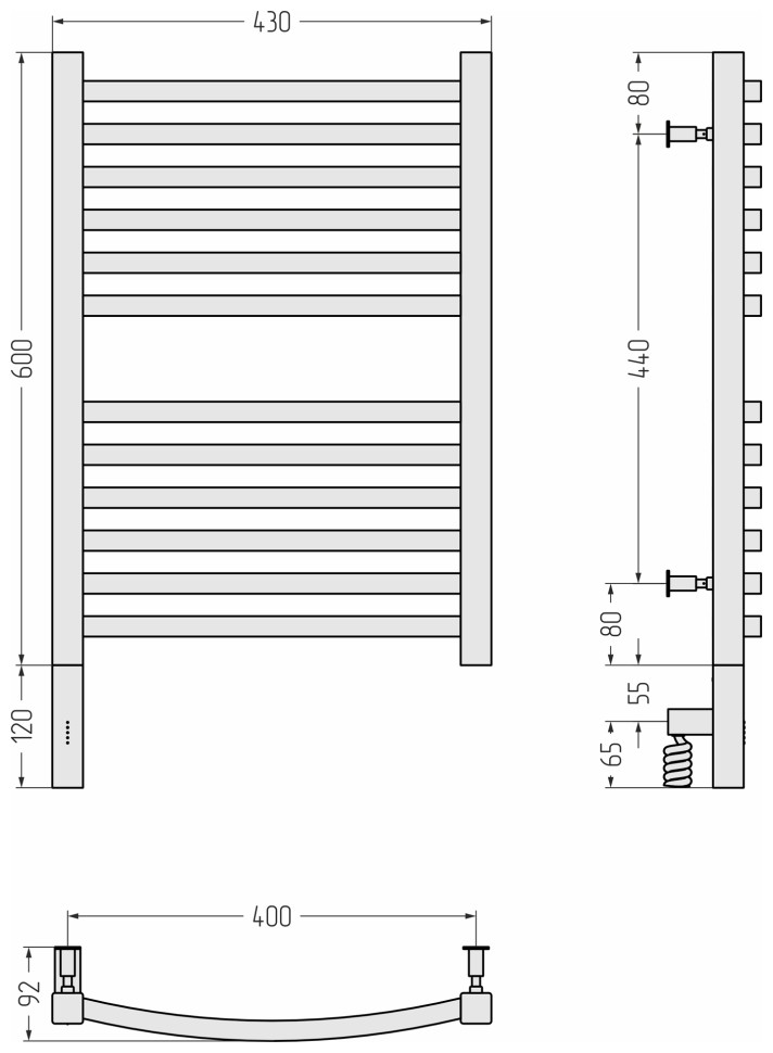 Аркус 3.0 600х400 МЭМ левый
