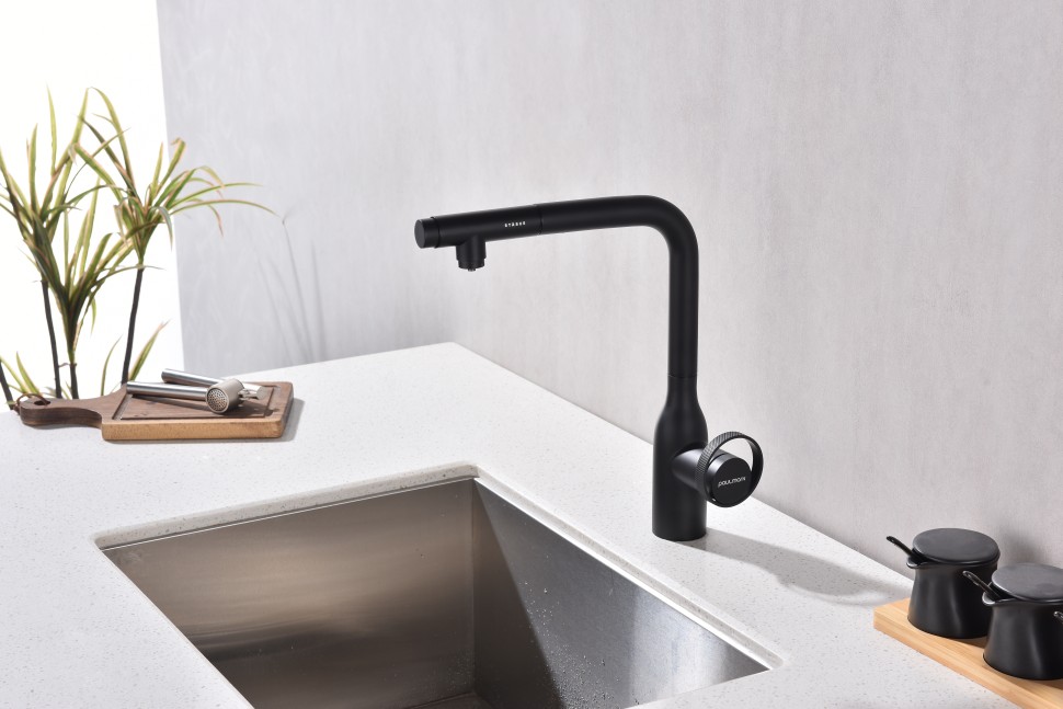 Смеситель для кухни Urban, антрацит, Ur213104-401(AN), Starke-Paulmark