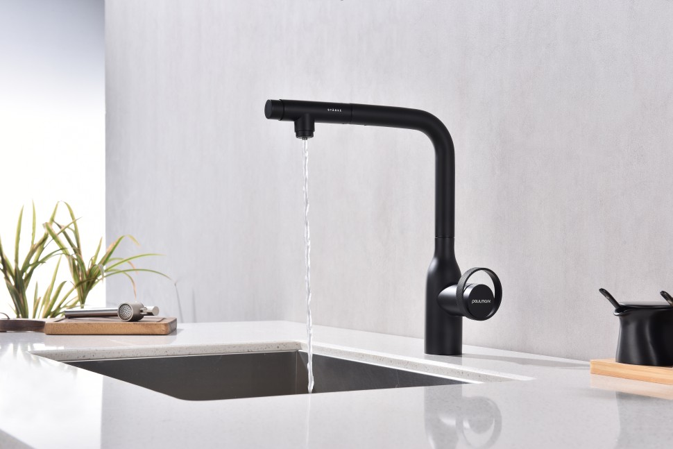 Смеситель для кухни Urban, антрацит, Ur213104-401(AN), Starke-Paulmark