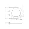Крышка-сиденье CEZARES CZR-076-SC