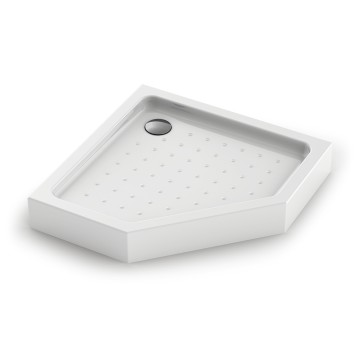 Душевой поддон Veconi Tezeo acrylic TZ-53, 900x900x150, акрил, белый
