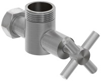 Вентиль угловой крест (G 1" НР х G 3/4" НГ)