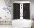 Душевая кабина Niagara Ultra NG-5150-01 (150х70х220) высокий поддон(56см),стекло тонированное,4 места