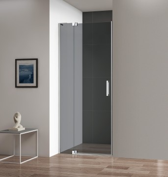 Душевая дверь в нишу CEZARES SLIDER-B-1-100/110-GRIGIO-GM