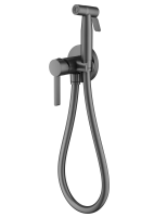 Смеситель Splenka встраиваемый с гигиеническим душем S221.52.09 Графит