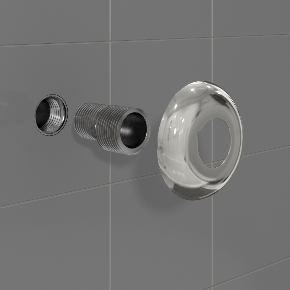 Отражатель d 60 с эксцентриком (G 1/2" НР х G 3/4" НР)