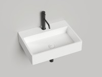 Раковина накладная OTTAVIA 595х445х125 S-Stone Матовое