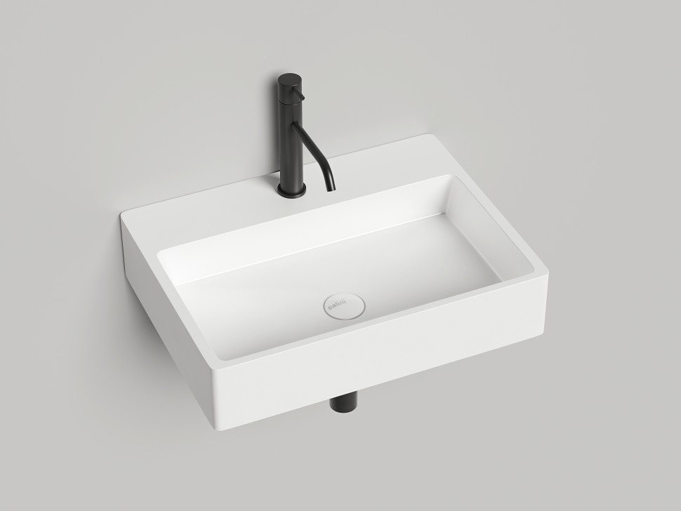 Раковина накладная OTTAVIA 595х445х125 S-Stone Матовое