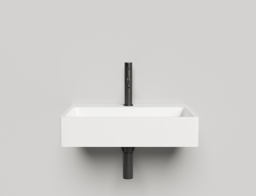 Раковина накладная OTTAVIA 595х445х125 S-Stone Матовое