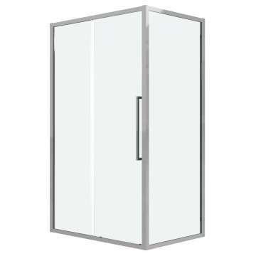 Душевое ограждение Grossman Cosmo 100.K33.02.100.10.00-200.K33.02.90.10.00 (100х90х195) раздвижная,хром,стекло прозрачное,2 места