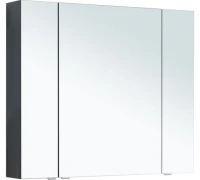 Зеркальный шкаф Aquanet Алвита New 100 Антрацит