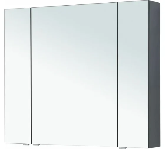 Зеркальный шкаф Aquanet Алвита New 100 Антрацит