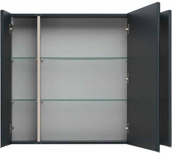 Зеркальный шкаф Aquanet Алвита New 100 Антрацит