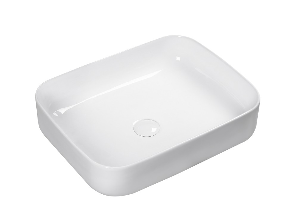 Раковина накладная MILLEAU Miel MU0084-GW (белый глянец)